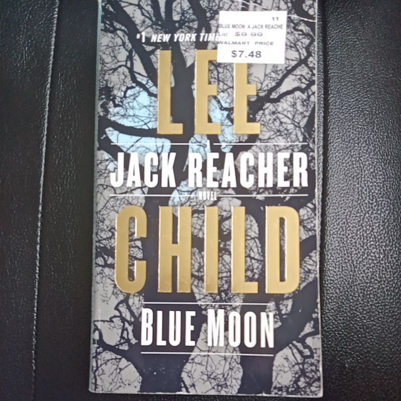 Lee Child's BLUE MOON (Jack Reacher novel/PB) Shopee Philippines