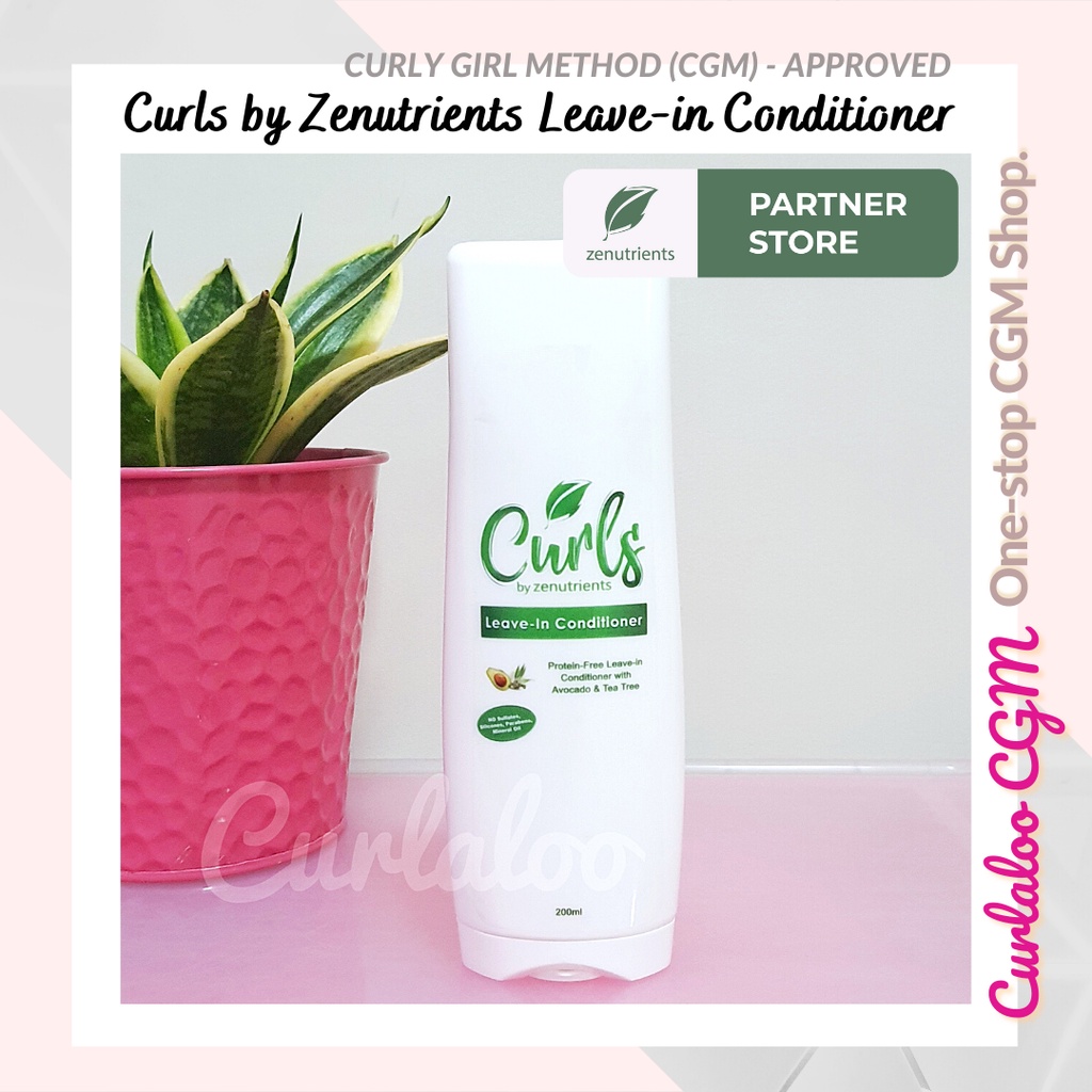 Curlaloo CGM Shop Curls by Zenutrients LeaveIn Conditioner 200 mL