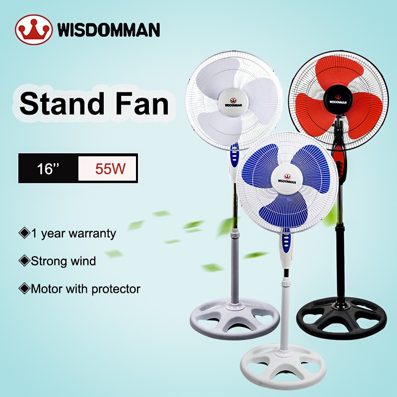 asahi electric fan WISDOMMAN 16" Stand fan Electric fan Vertical fan