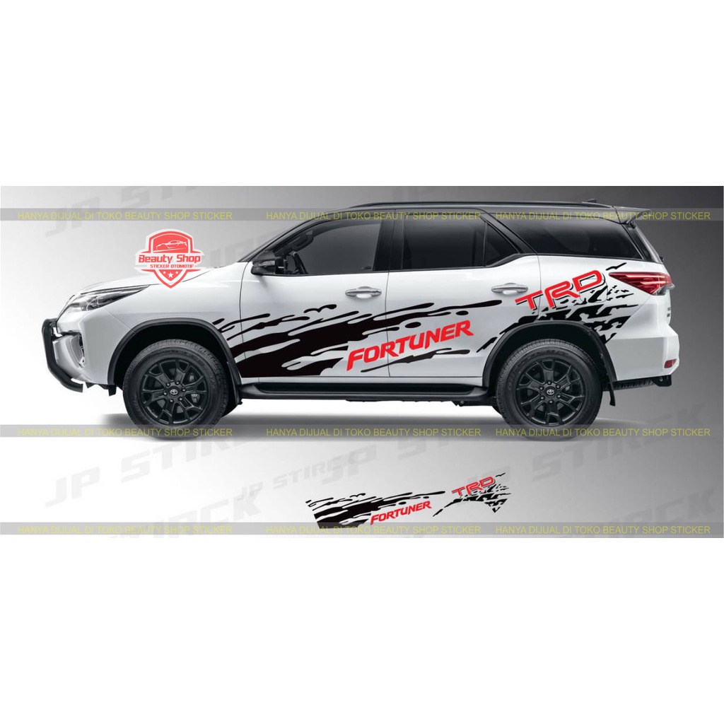 Toyota fortuner Car sticker toyota fortuner sticker toyota fortuner trd