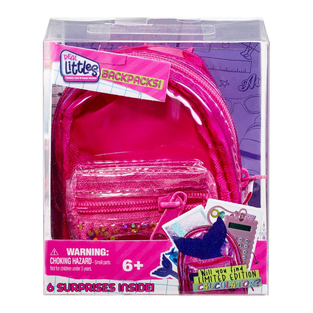 Real Littles S2 Mini Backpack Single Pack Toys for Girls Jelly ofZC
