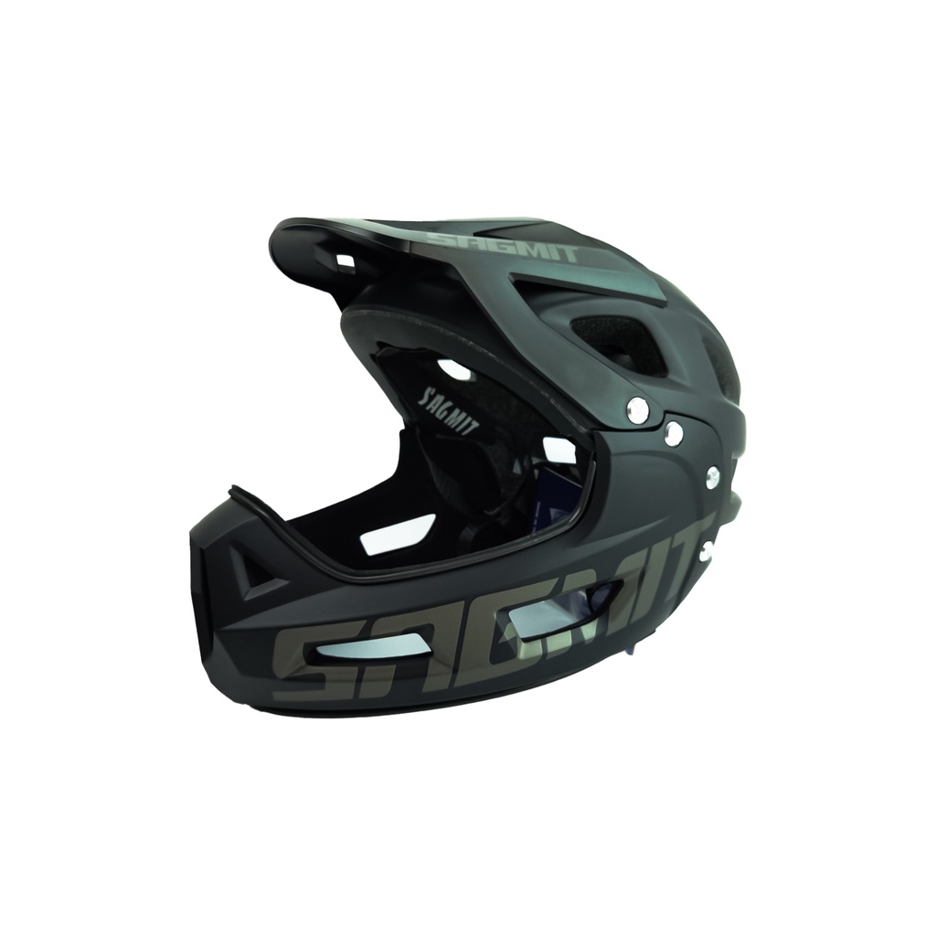 BKAT SAGMIT RSPRO Full Face Cycling Helmet w/ Detachable Chin Guard