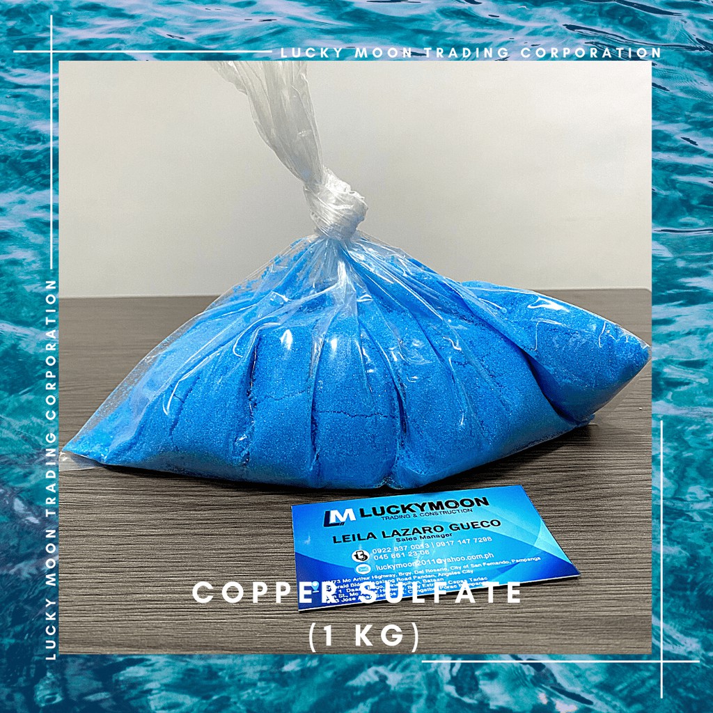 LMTC Swimming Pool Copper Sulfate (1 KG)(TAIWAN)(Pentahydrate