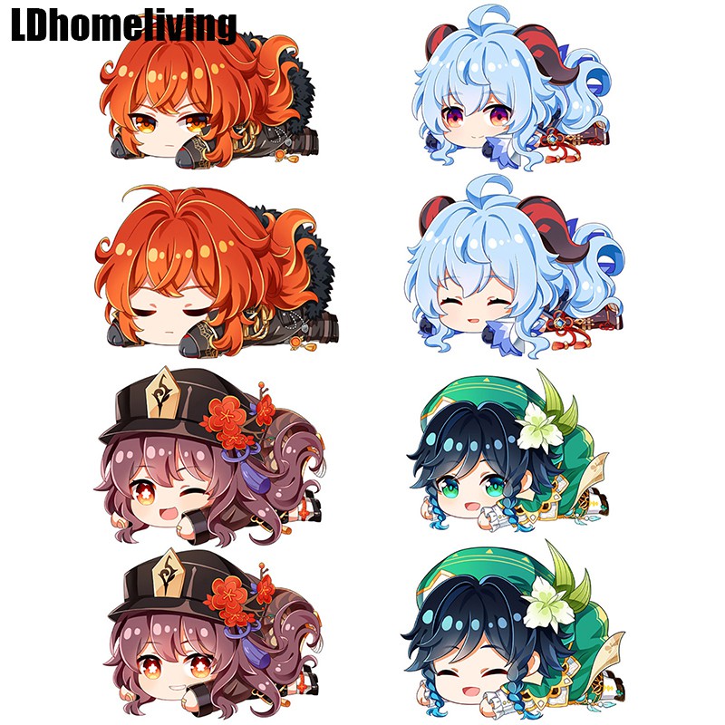 Genshin impact Zhongli Ganyu Hutao Pillow Home Living Genshin Impact