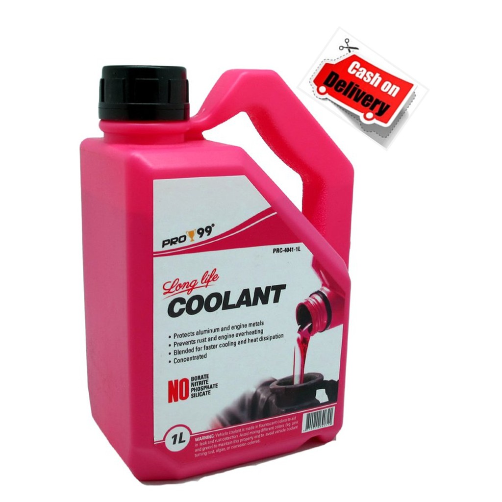 PRO 99 LONG LIFE Radiator COOLANT PINK 1 Liter Shopee Philippines