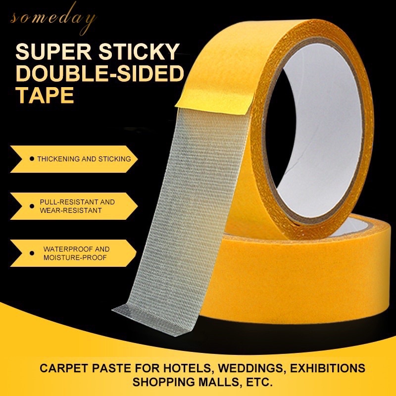 Someday DoubleSided Tape Mesh Heavy High Strong Sticky Durable Duct
