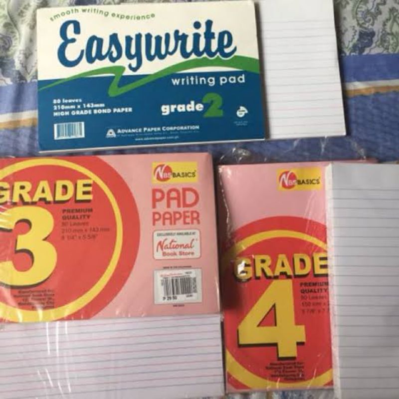 All level Pad paper (1,2,3,4) per Pad Shopee Philippines