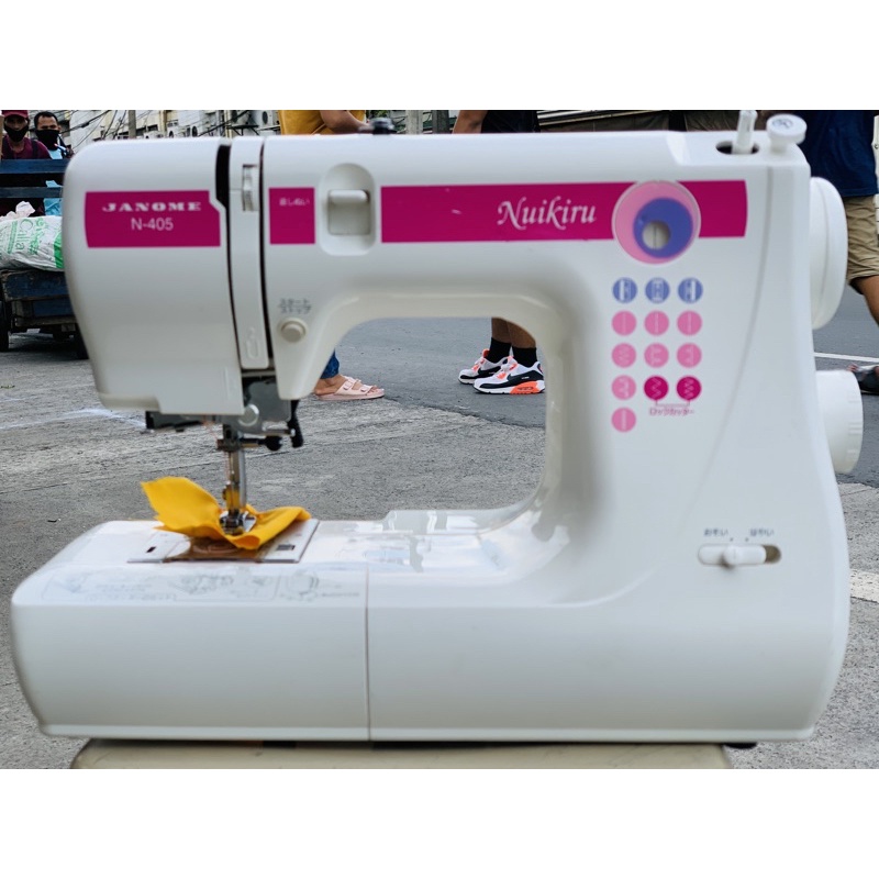 Janome (pink)sewing machine Shopee Philippines