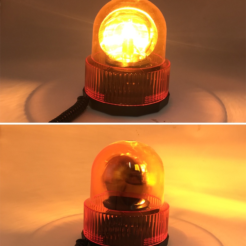 24V 12V LED Strobe Light Warning Lights Safety Flashing Strobe Lights Spin Blinking