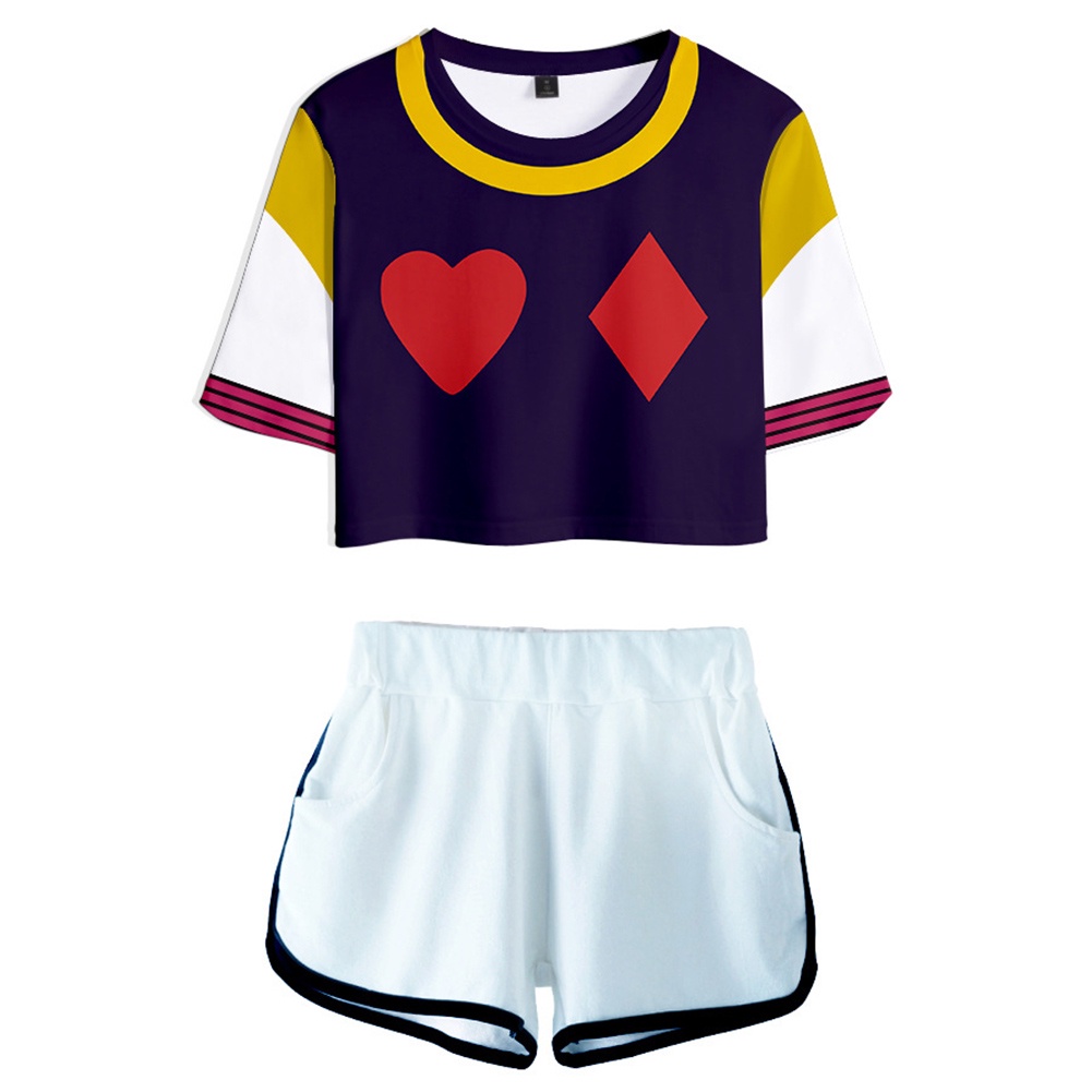 Anime Hunter X Hunter Cosplay Hisoka Cosplay Costume Tracksuit Women