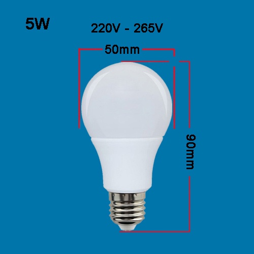E14 E27 AC 220V Ball Shape High Brightness Warm White TriColor LED
