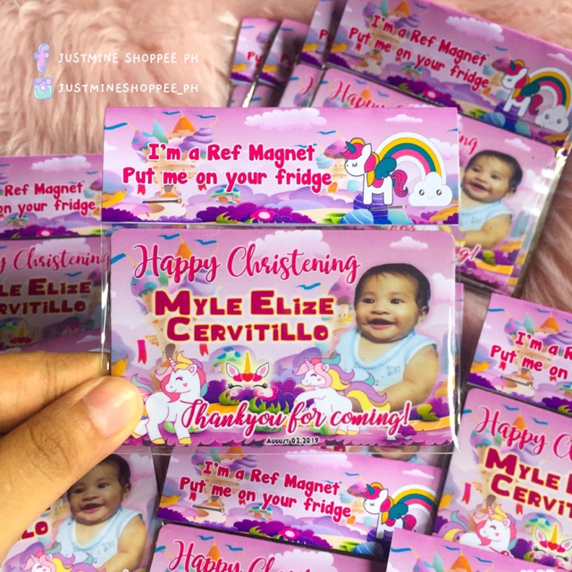 Souvenir Ref (Birthday,christening,wedding and many more