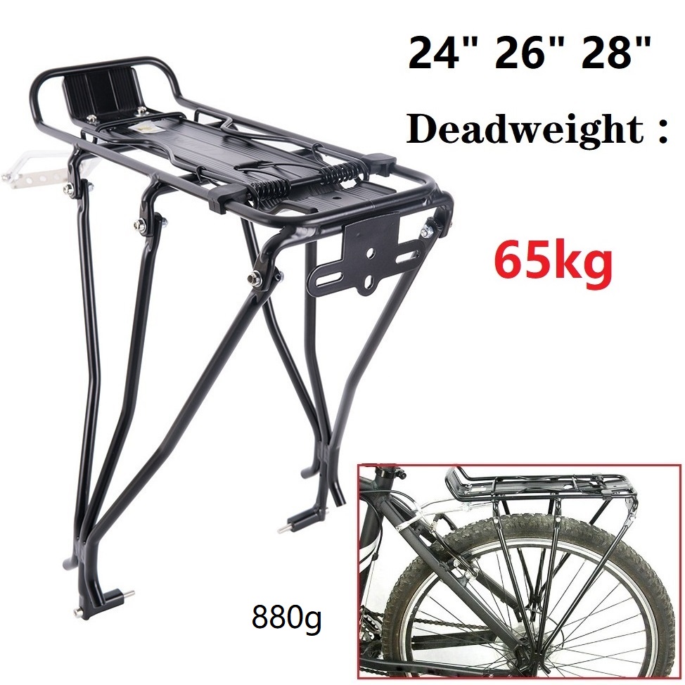 [LOCAL]Bike Bicycle Rack Rear Seat Luggage Carrier FrameMounted