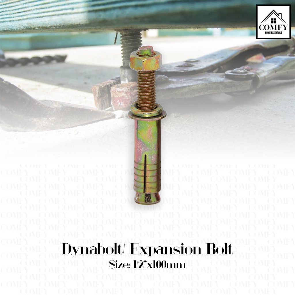 HEAVY DUTY Dynabolt Dyna Bolt Expansion Sleeve Anchor Concrete Bolt 1/4