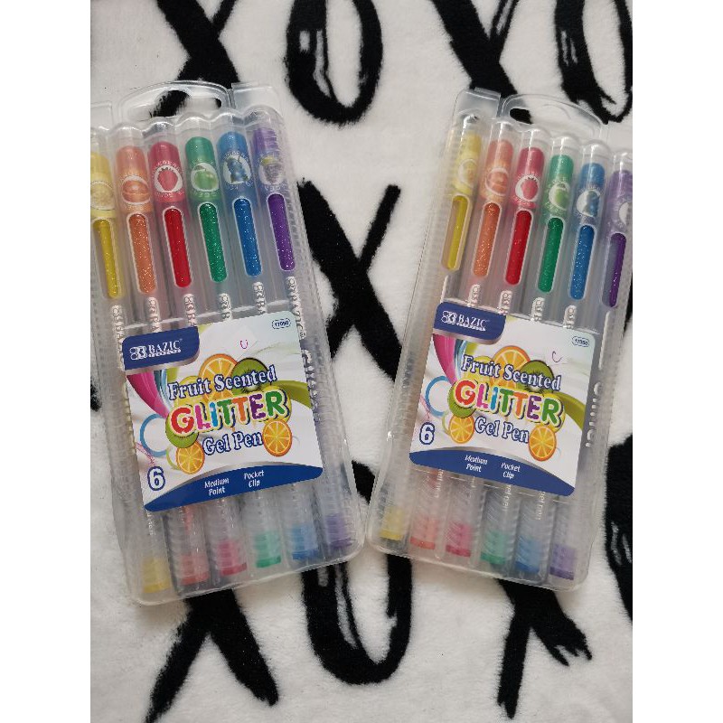 Fruit Scented Glitter Gel Pen, Neon Gel Pens and Pastel Gel Pens