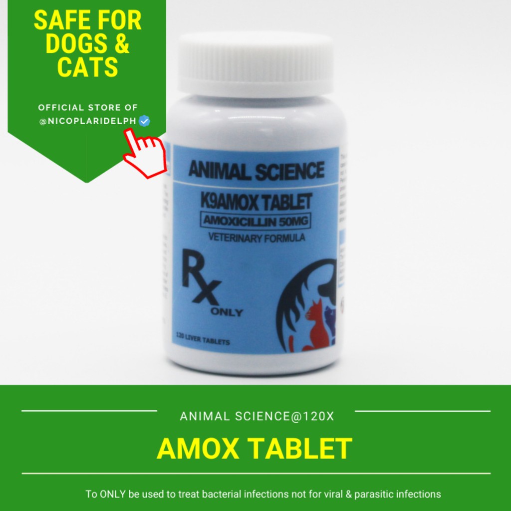 Animal Science K9 Amox for Treatment of Bacterial Infections on Dogs