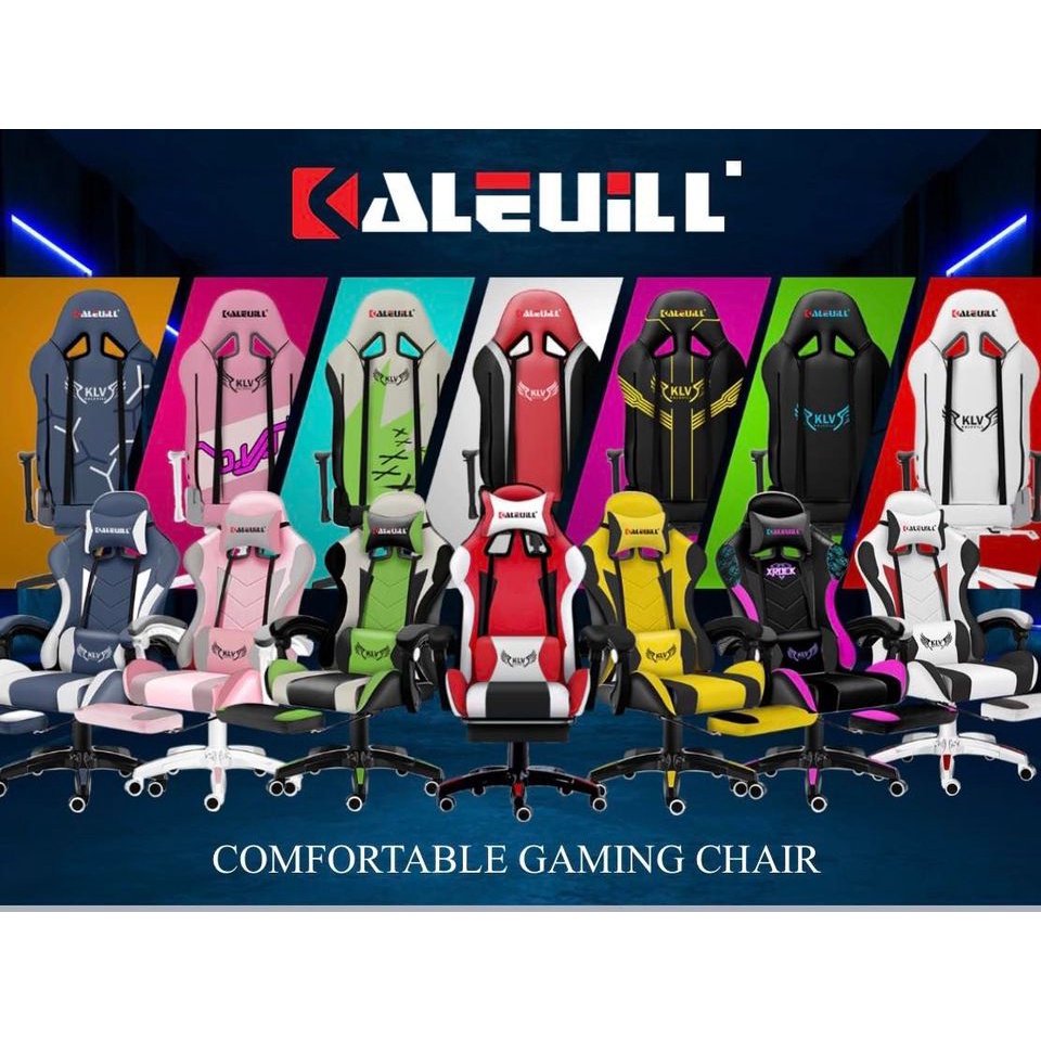 ⊙ KLV Gaming Chair (Leather) Shopee Philippines