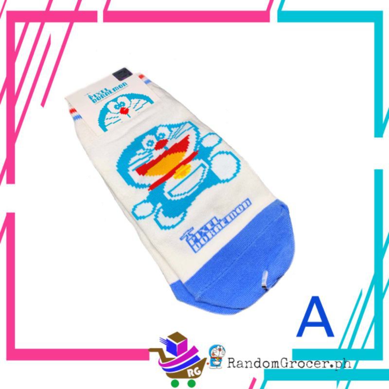 doraemon korean socks (in 4 colors) Shopee Philippines
