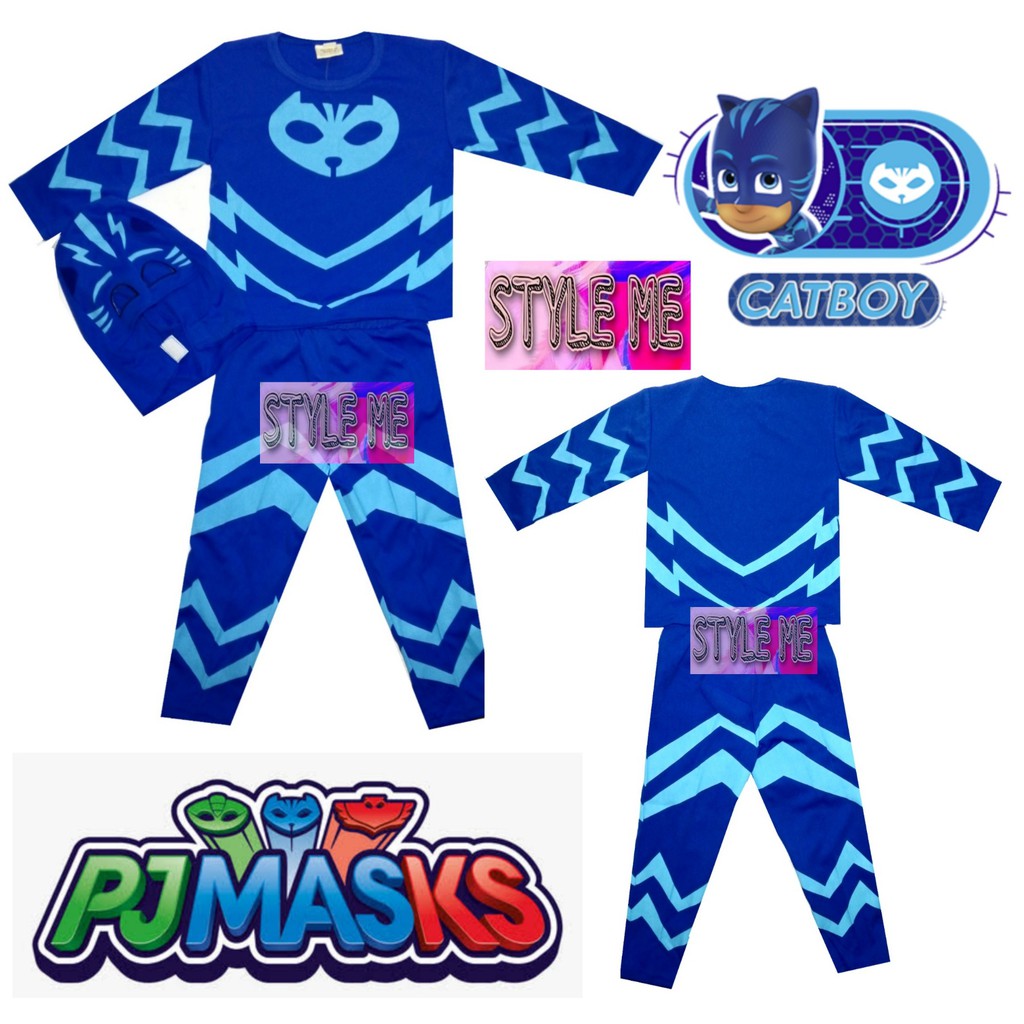 PJMaskss Blue Catboy Costume for Baby and Kids Superhero/ Halloween