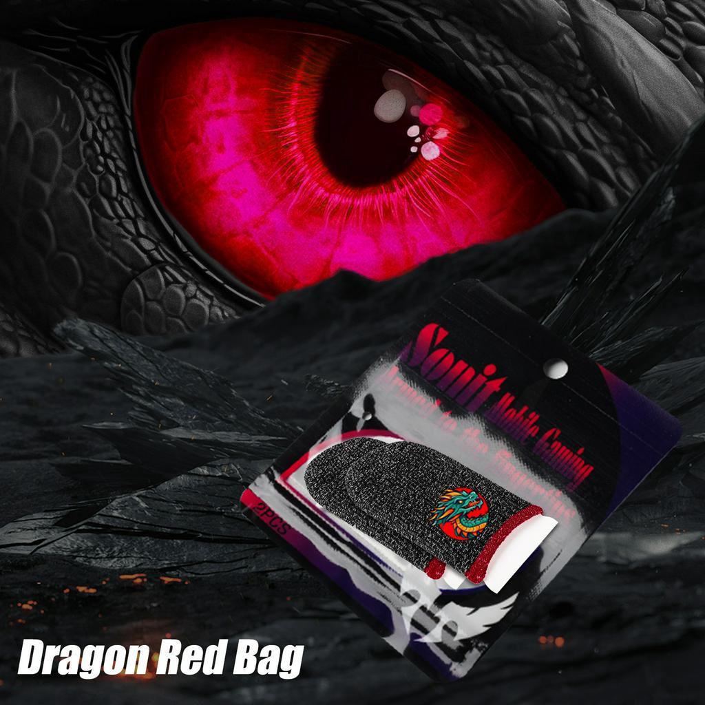 Zkronsky Finger Sleeve for Gaming gloves Dragon Touch thumb (2PCS) Anti