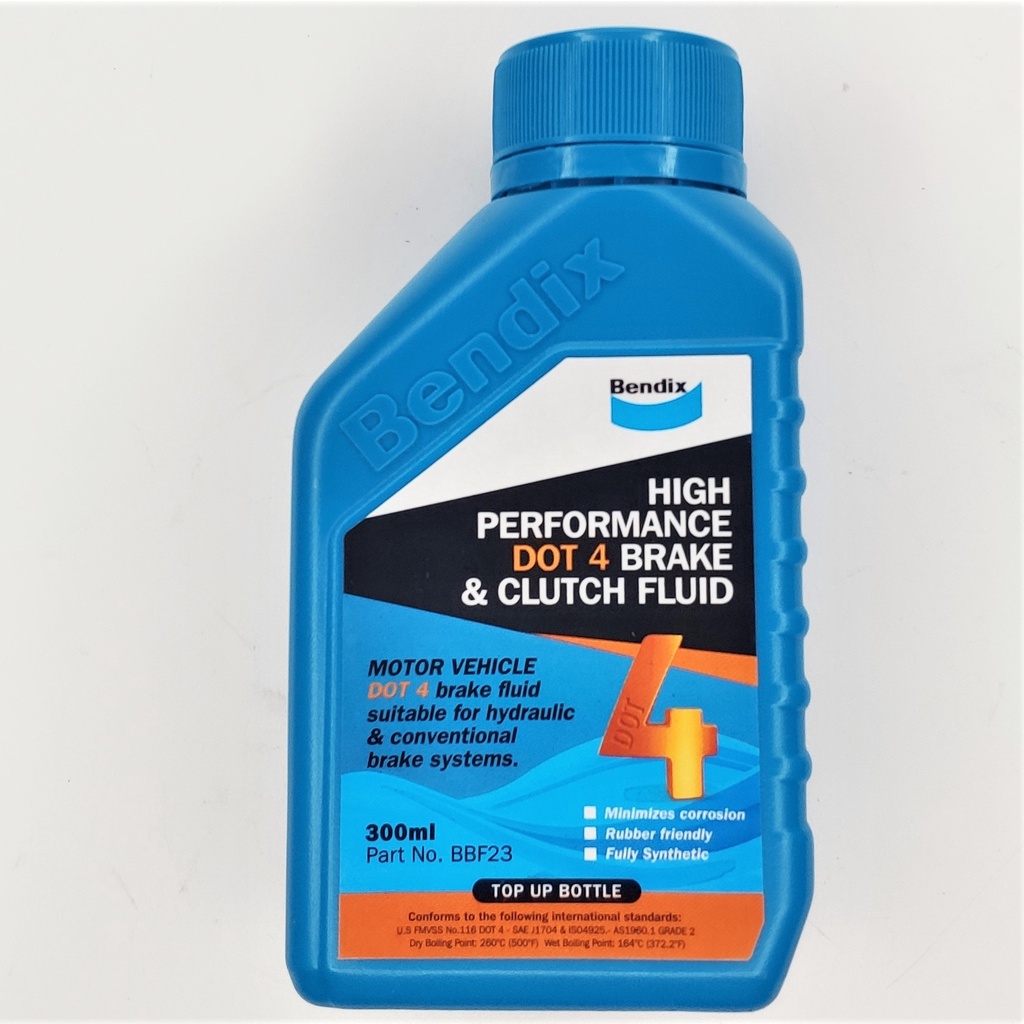 Genuine Bendix DOT 4 Brake and Clutch Fluid Fits Car Truck Motorcycle