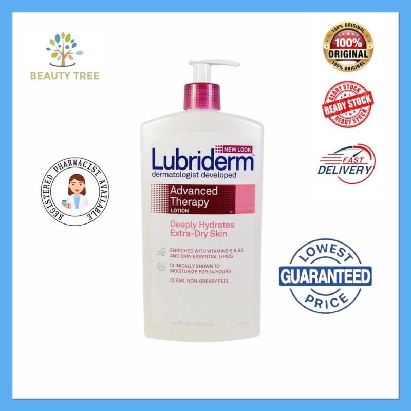 Lubriderm Advanced Therapy Lotion for Extra Dry Skin 709ml Shopee