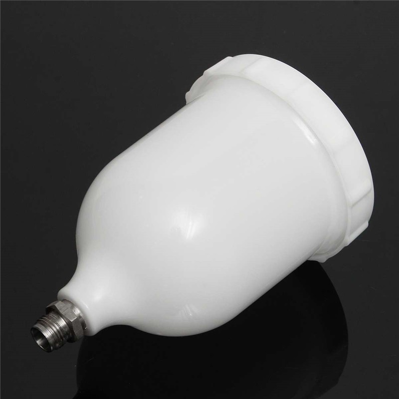 600ML Plastic Sprayer Cup Gravity Paint Spray Guns Cup Pot Replacement