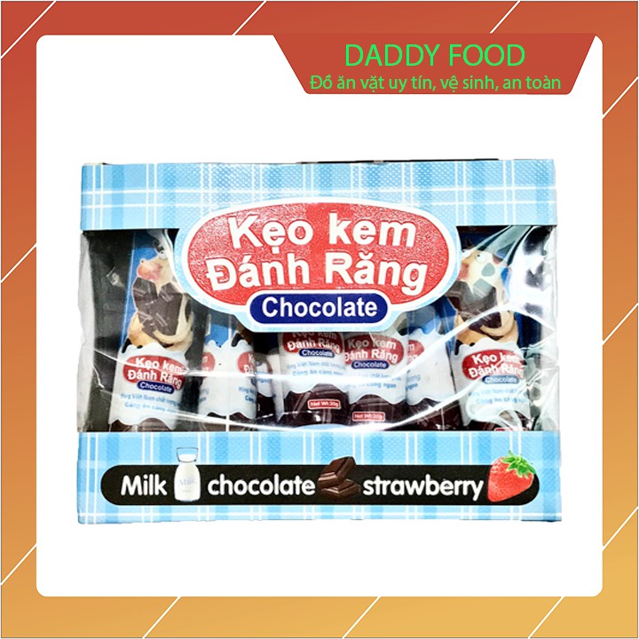 Chocolate Toothpaste Candy Box Of 20 Pieces, Rich Sweet Taste