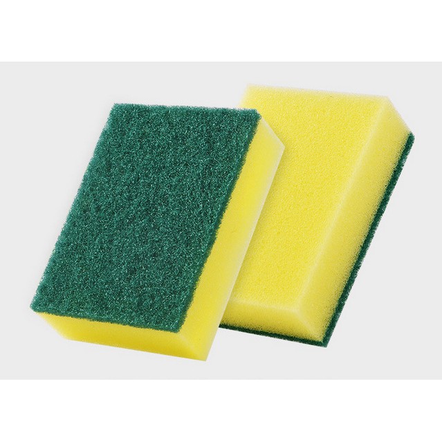 Highdensity dipped doublesided dishwashing sponge kitchen cleaning