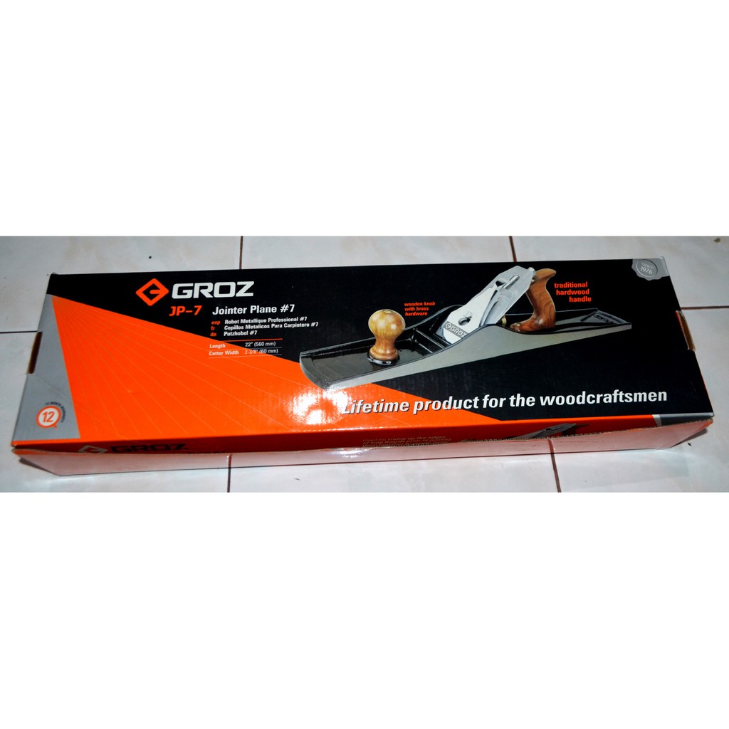 Groz JP7 Jointer Plane Hand Planer Shopee Philippines