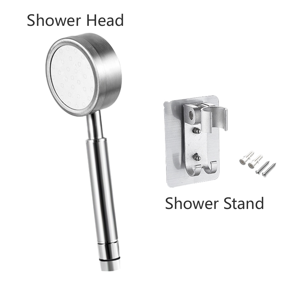 304 Stainless Steel Shower Head High Pressure Bathroom Shower Sprayer