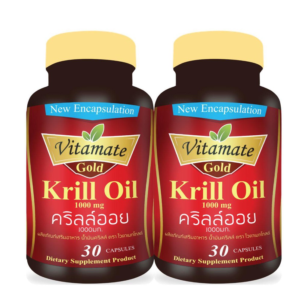 Product!!! Vitamate Gold Krill Oil 30 Capsules Improve Blood