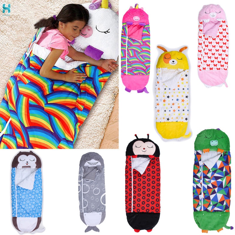 JH Happy Nappers Sleeping Bag Kids Boys Girl Play Pillow Shopee