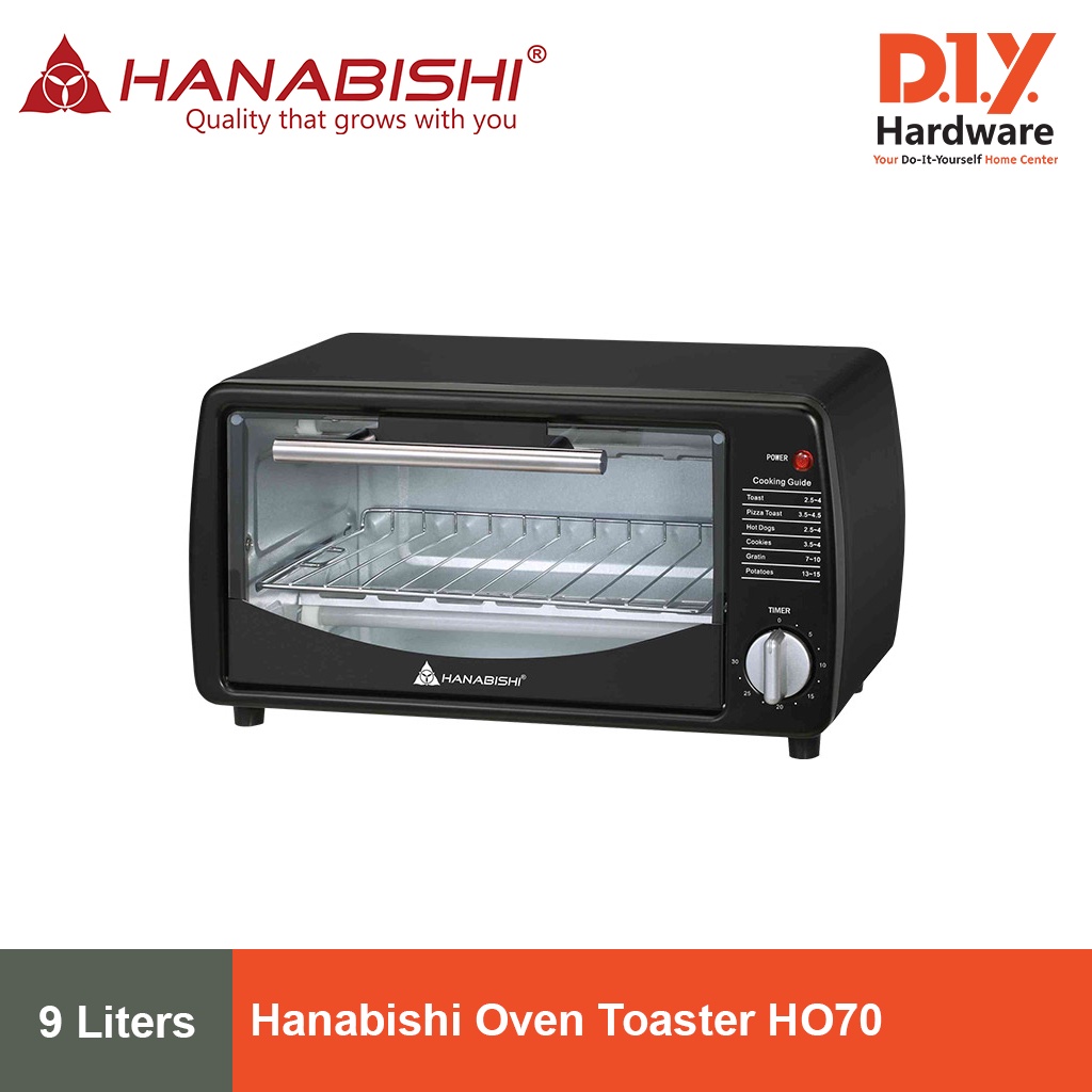 Hanabishi Oven Toaster 9L HO70 Bake Toast Shopee Philippines