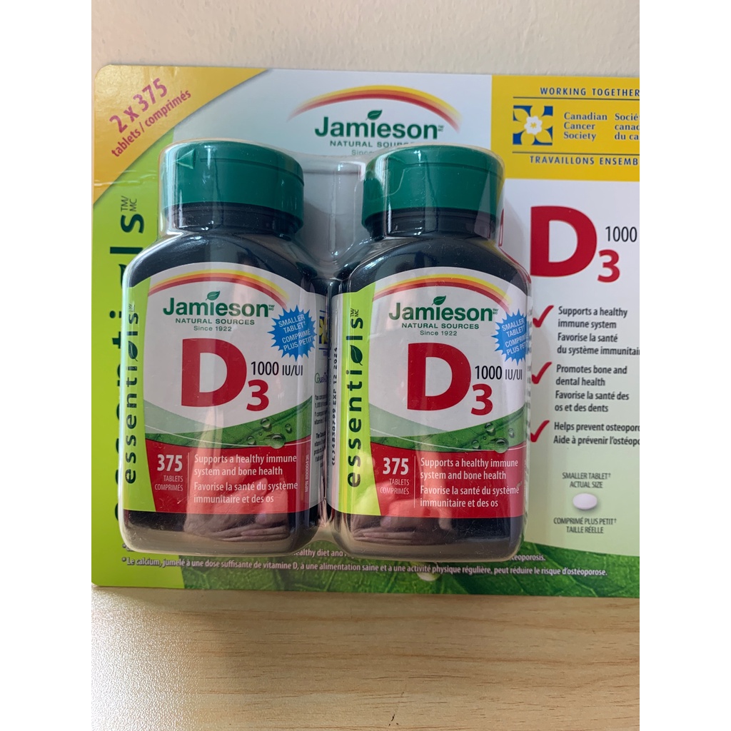 Vitamin D3 21 pack Expiration 04/2025 Jamieson made in Canada LNaN Shopee Philippines