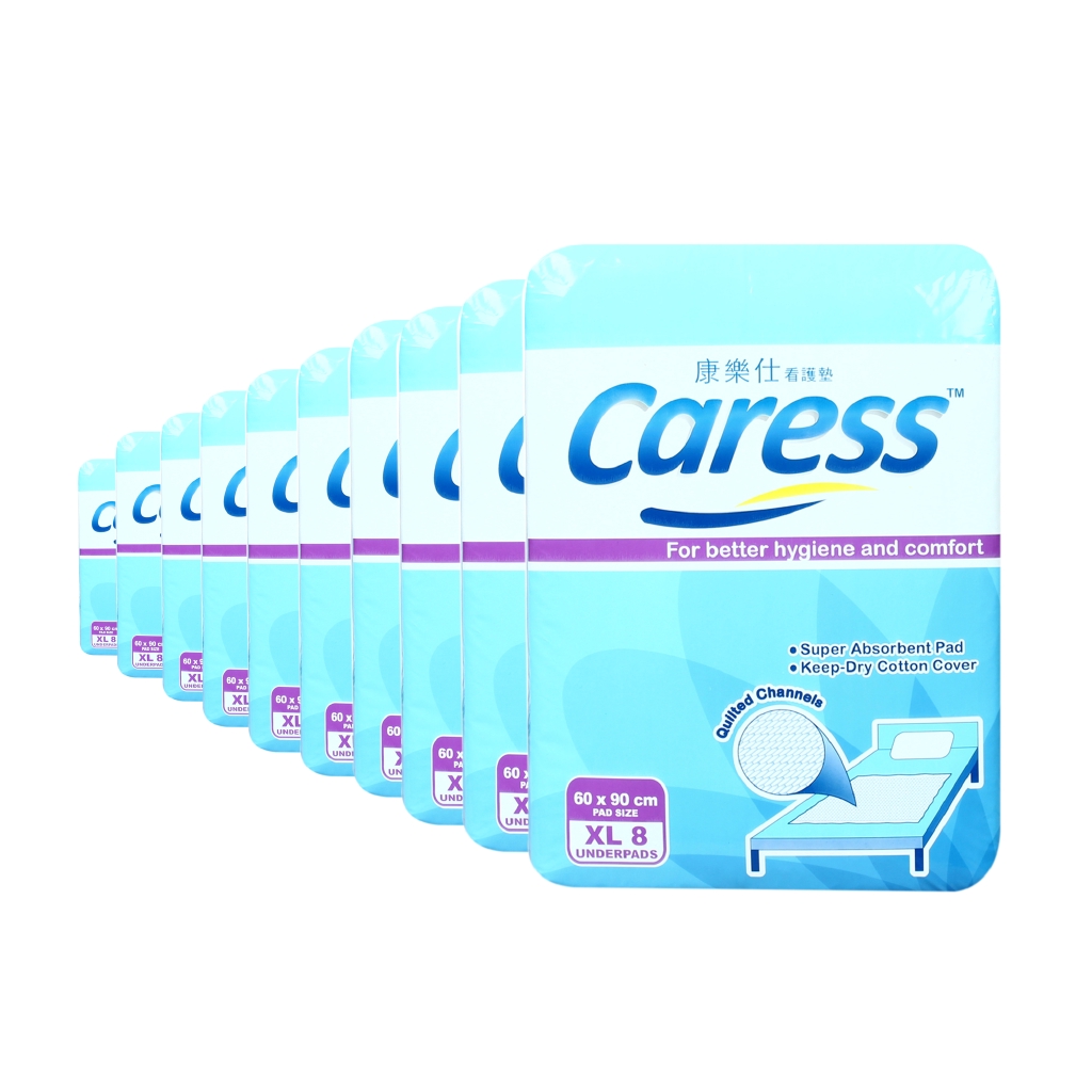 Caress Underpads XL 8's x 16 packs 1 case (128 pcs) Shopee Philippines
