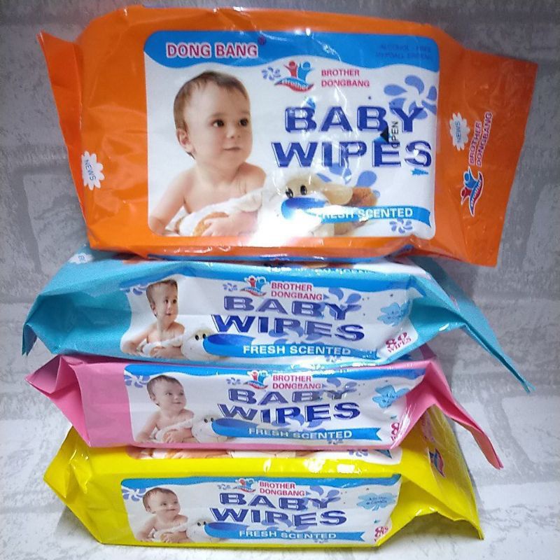 Dong bang BABY WIPES 80pcs Wet wipes for babies Shopee Philippines