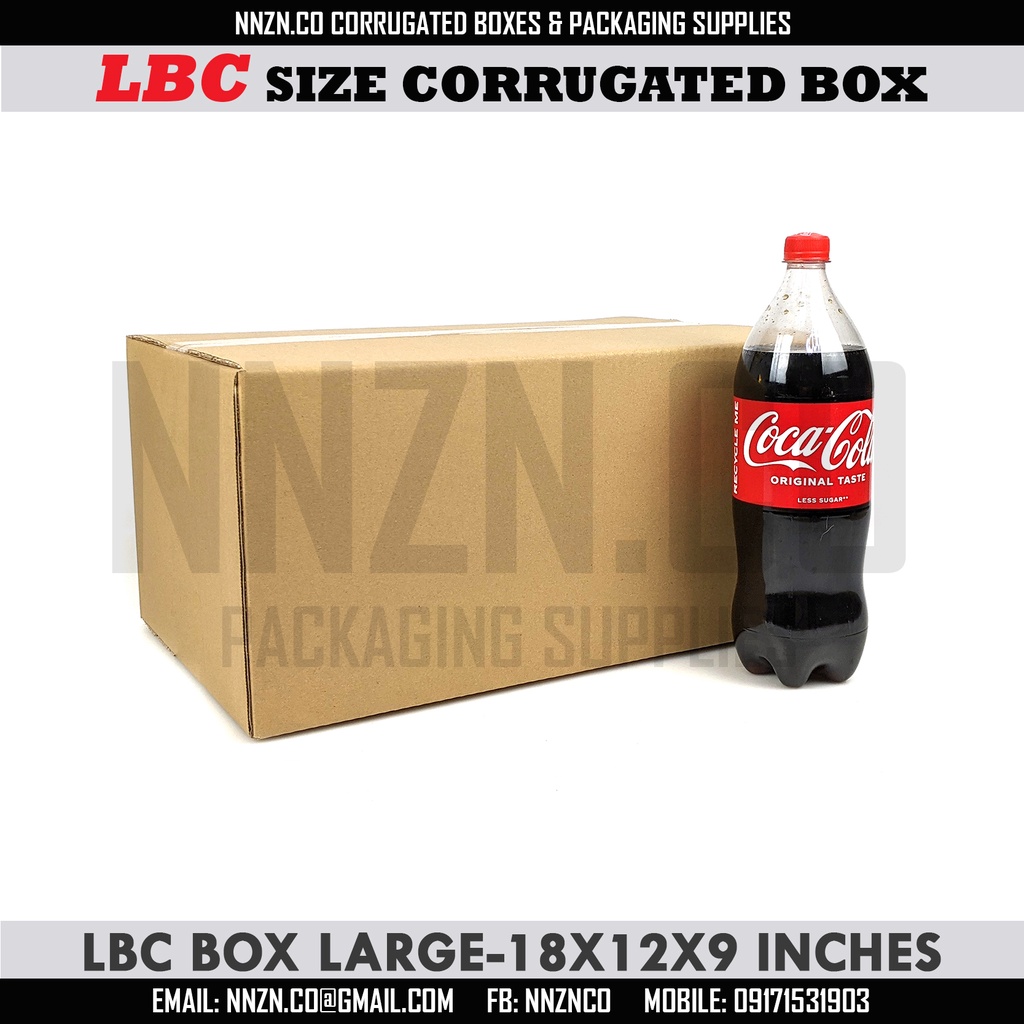NNZN Large LBC Express Sizes Corrugated Cargo Shipping Boxes Packaging