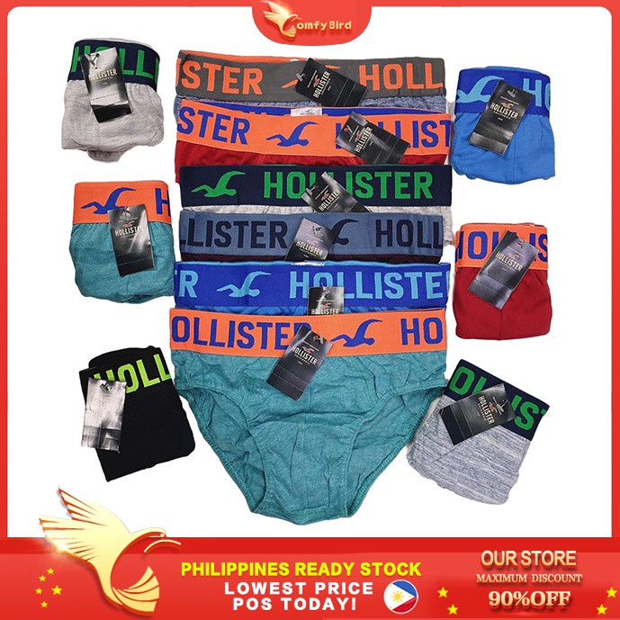 Underpants Men's Plain brief 12pcs/pack men bag Shopee Philippines