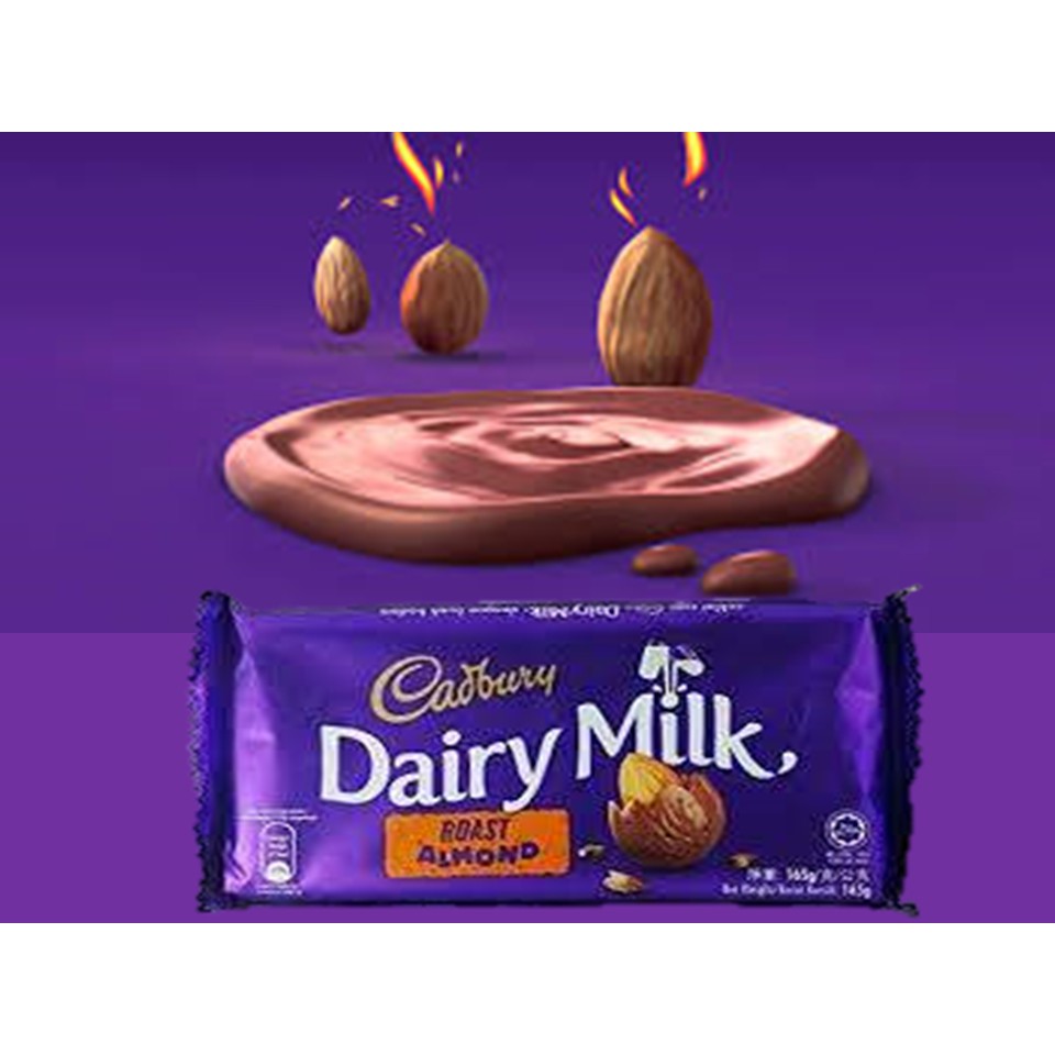 Cadbury Dairy Milk Chocolate Roast Almond Shopee Philippines