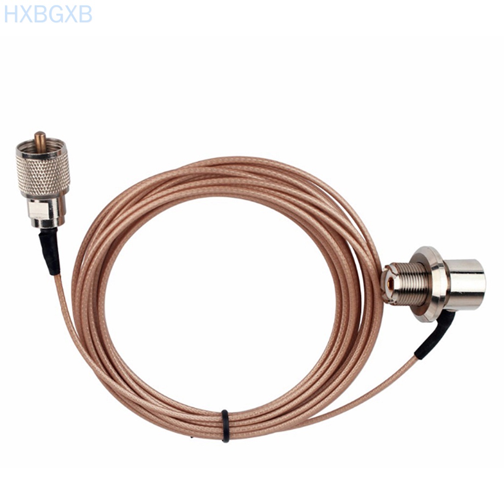 Antenna Cable Car Radio Connector Cord PL259 Male to UHF Female Cord