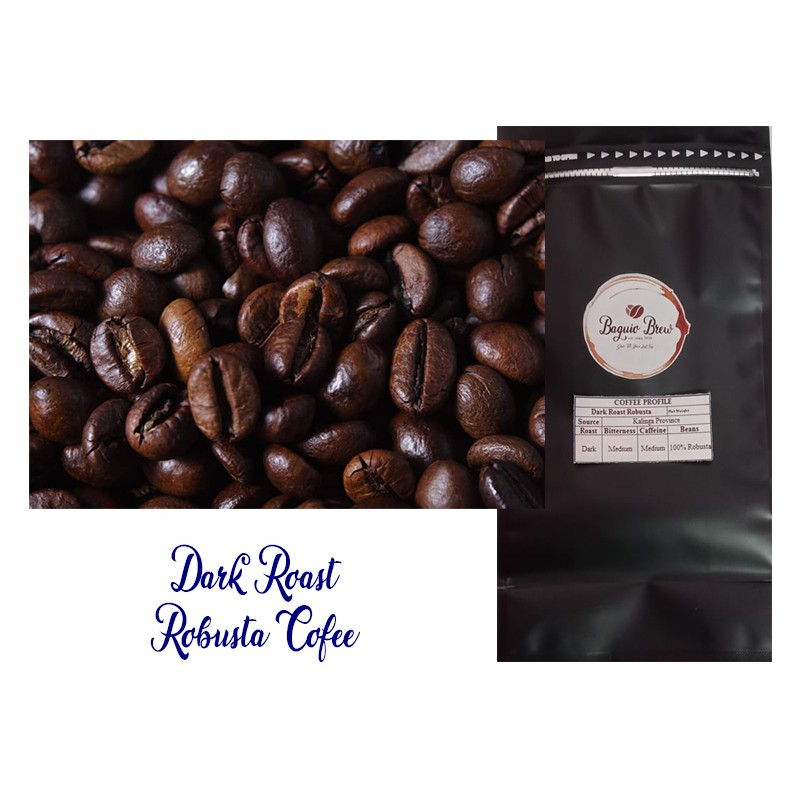 Dark Roast Robusta Coffee (Kalinga Coffee) Shopee Philippines