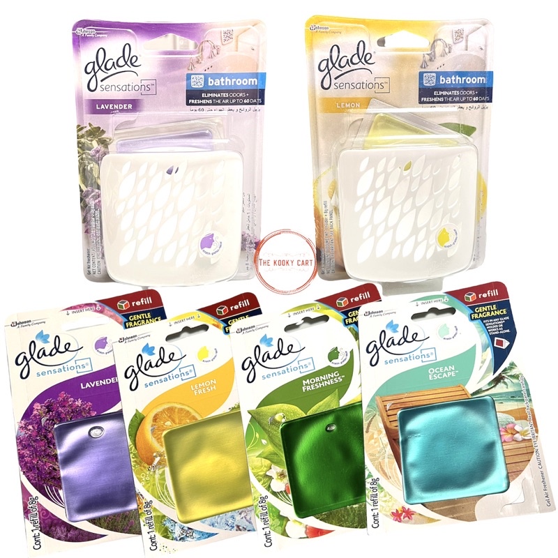 Glade Sensations Bathroom Air Freshener for Toilet Shopee Philippines
