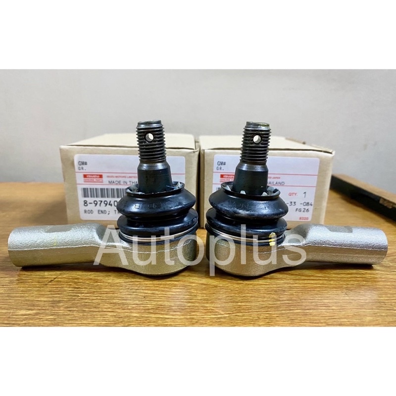 Isuzu Genuine Parts 555 Japan Tie Rod End (SET of 2) Dmax Alterra Mux