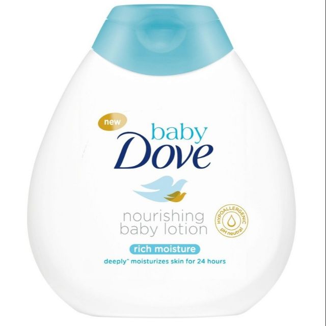 Baby Dove Nourishing Baby Lotion Rich Moisture Hypoallergenic Ph