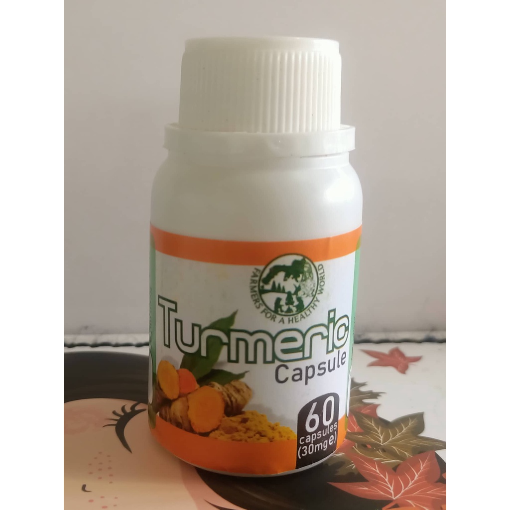 Turmeric Capsule (60capsules) Shopee Philippines