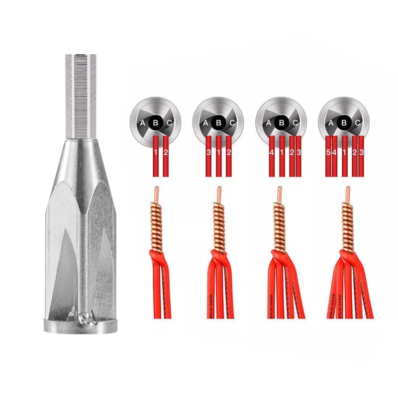 Cable Connector Terminal Wire Twisting Tool Twister Line for Power