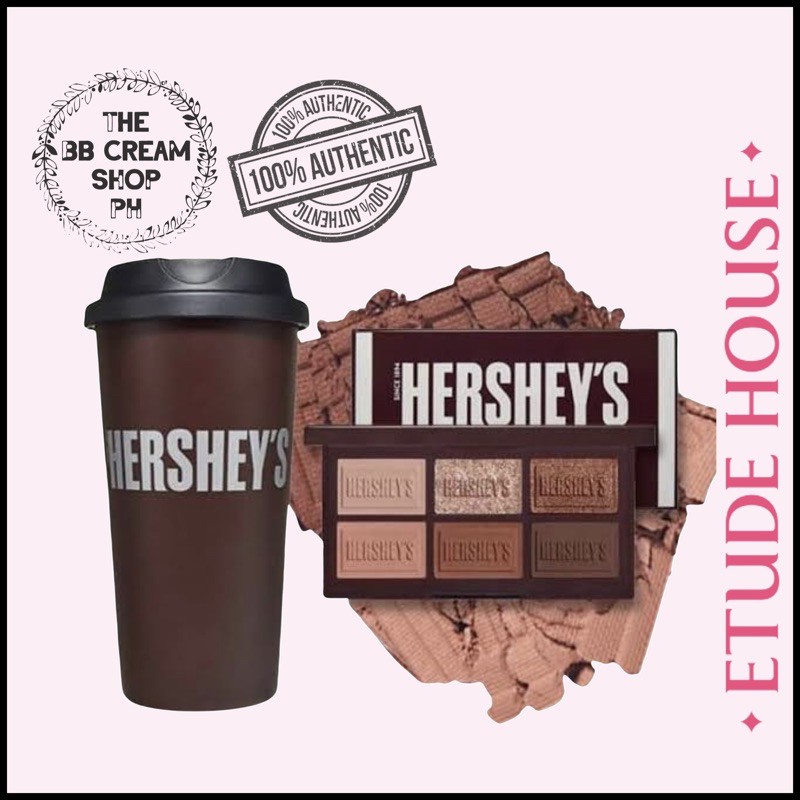 ETUDE HOUSE HERSHEY'S Special Kit 2items (Eyeshadow Palette+Tumbler or