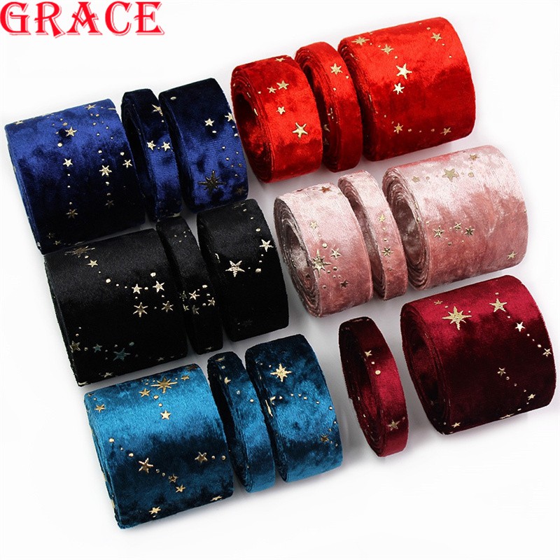 DoubleSided Christmas Ribbon Christmas gift wrapper for christmas tree