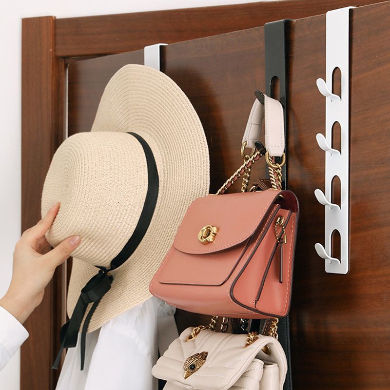 Chic Minimalist Home Stainless Door Hanger Hook Hooks for Clothes Bags
